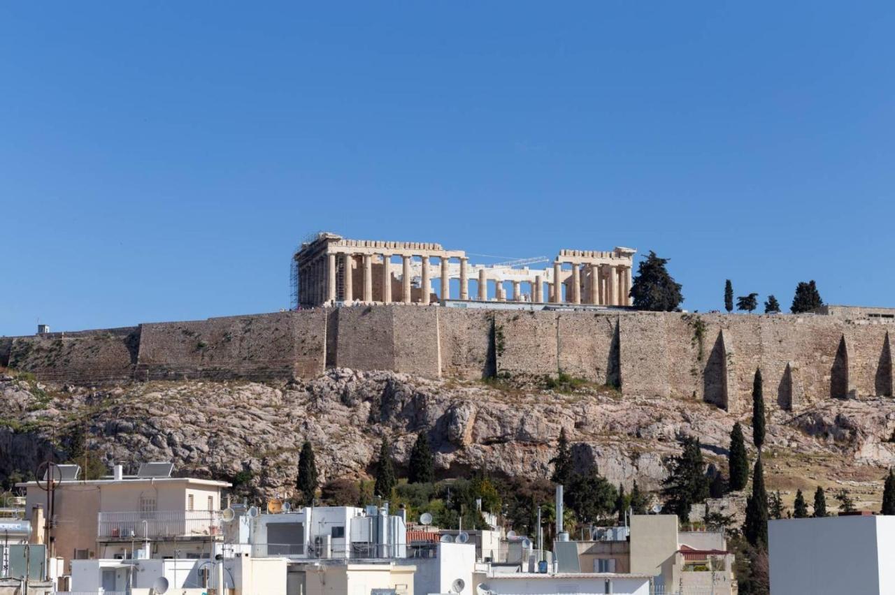شقة Acropolis Ancient World - 5 Minutes From Subway And Acropolis Museum أثينا المظهر الخارجي الصورة